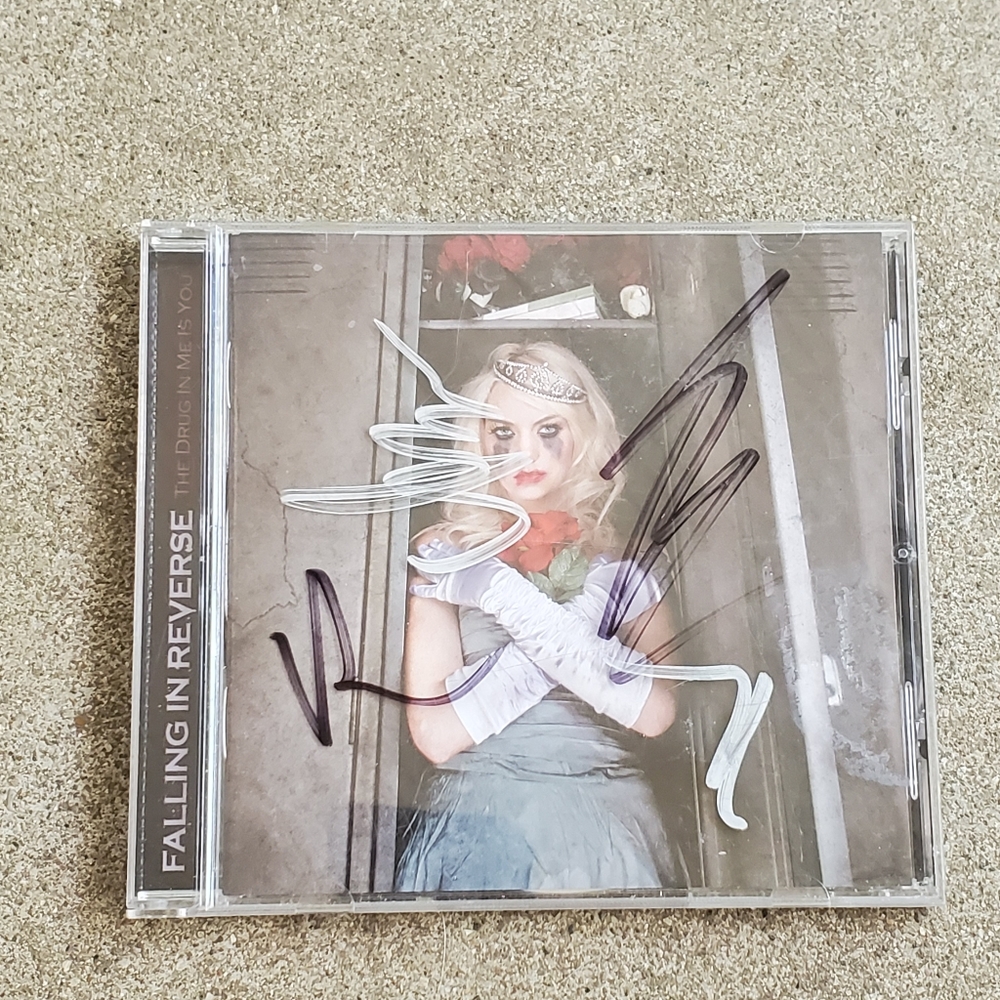 SIGNED Falling in Reverse CD The Drug In Me is You